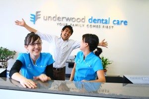 underwood dental front desk